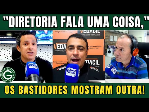 🚨 O Goiás joga água fria… mas o incêndio continua! Bastidores do Goiás