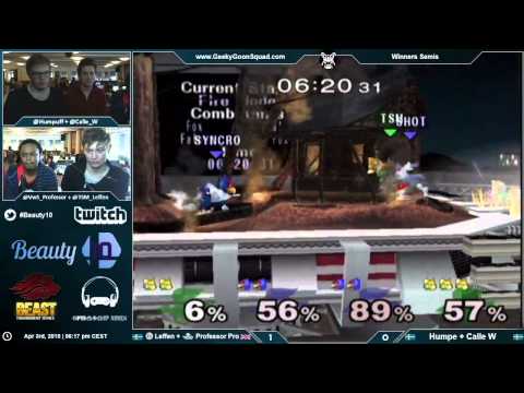 Beauty10 - TSM | Leffen + VwS | Professor Pro Vs. Humpe + Calle W - Winners Semis - Melee Doubles