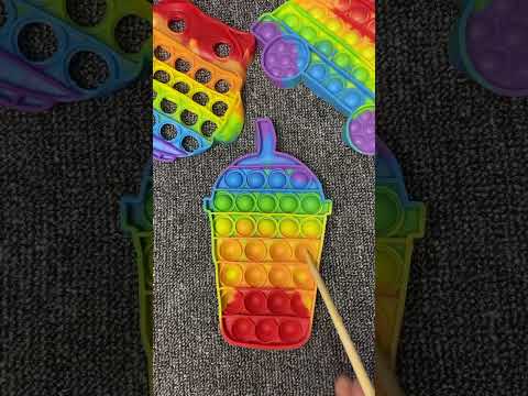 🌈WOW ‼️Amazing pop it colors‼️#238 #popit #shorts #relax #fidget #popitsatisfying