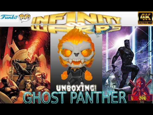 Vídeo relacionado con Funko Pop! Marvel: Infinity Warps - Ghost Panther - Figura de Vinilo Coleccionable - Idea de Regalo- Mercancia Oficial - Juguetes para Niños y Adultos - Comic Books Fans - Muñeco para Coleccionistas