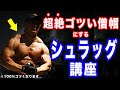 シュラッグは三種類やれ!【僧帽をゴツくするため】のシュラッグ講座!