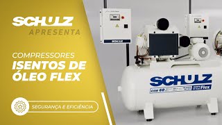 Compressor Isento de Óleo Flex CSW 60/420 - 60 pcm 420 litros 15 hp