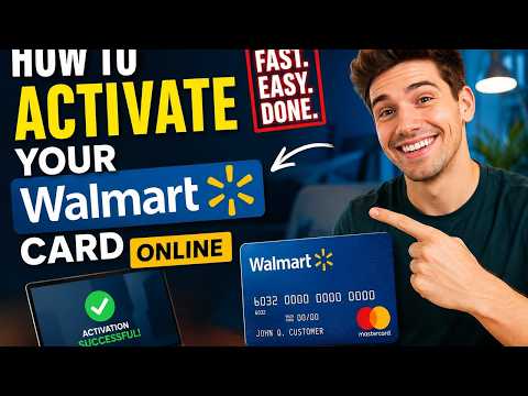 How to activate your Walmart Card card online