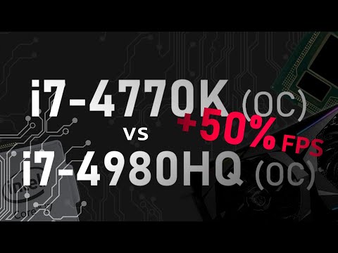 4770K vs 4980HQ | LGA1150