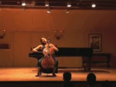 Julia Yang, cello Bach Suite in C Prelude