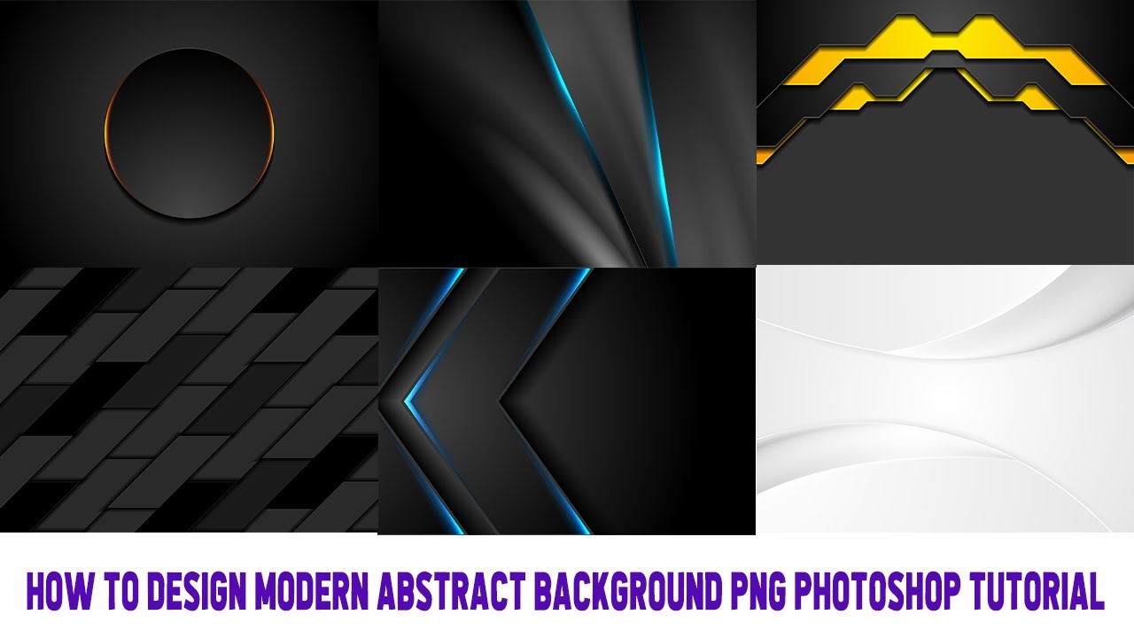 16+ Modern Abstract Background PNG Photoshop Tutorial