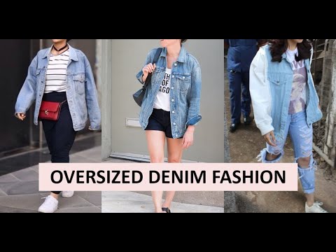 Oversized Denim Jacket Outfit Ideas | How To Style |...
