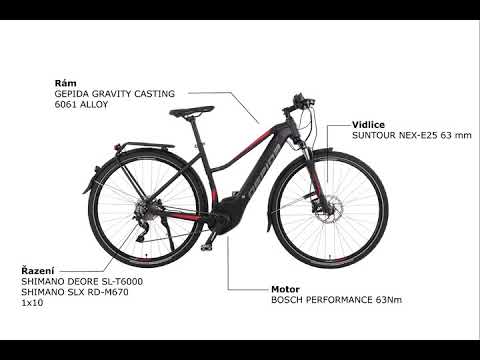 Elektrokolo  Gepida Alboin pro SLX damske
