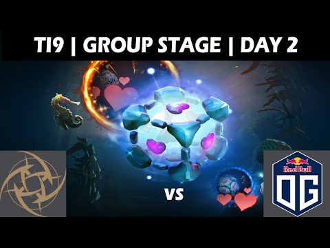OG VS NIP GAME 1 | OG CANCER PICK ON TI9 | GROUP STAGE DAY 2