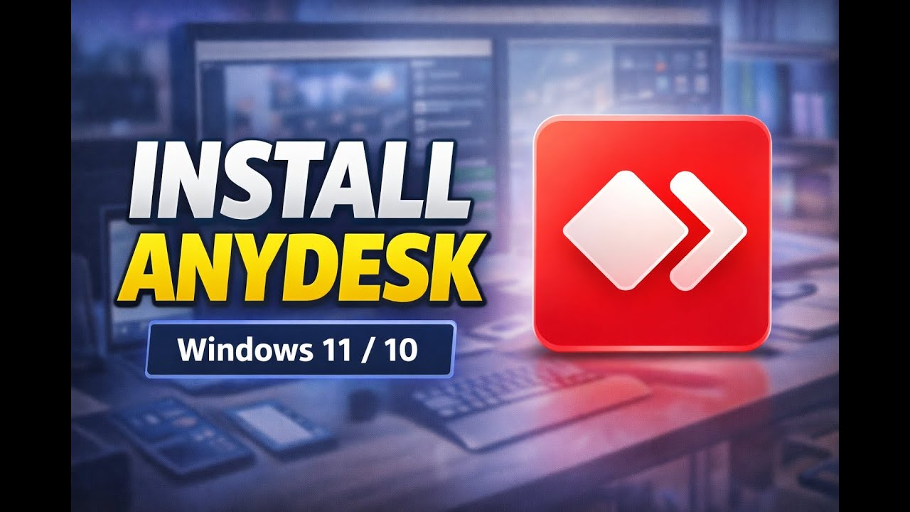 How to Install AnyDesk | Remote Desktop Setup (Windows 10/11)