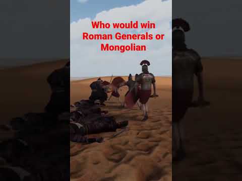 Roman Generals Vs Mongolian #epicgames #viral #uebs2 #viralvideo #war #ultimateepicbattlesimulator2