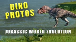 Jurassic World Evolution how to take photos - Photograph dinosaurs