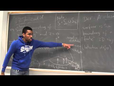 Math 392 Lecture 13 - Surface integrals over scalar fields and vector fields
