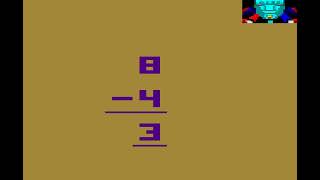 Atari 2600 Game:  Basic Math (Aka. Fun with Numbers) (1977 Atari)