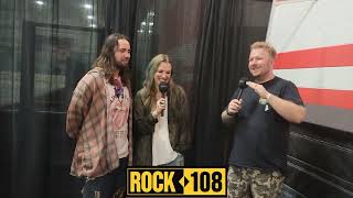 Ned-Rock 108 Interviews Lzzy & Joe of @Halesto