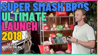 Super Smash Bros. Ultimate Launch Event.
