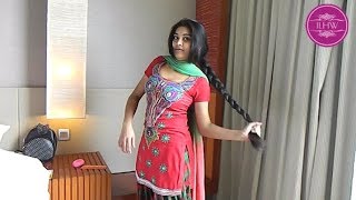 Download lagu ILHW Rapunzel Mannu Self Hair Braiding with her Thick, Silky & Healthy Hair mp3