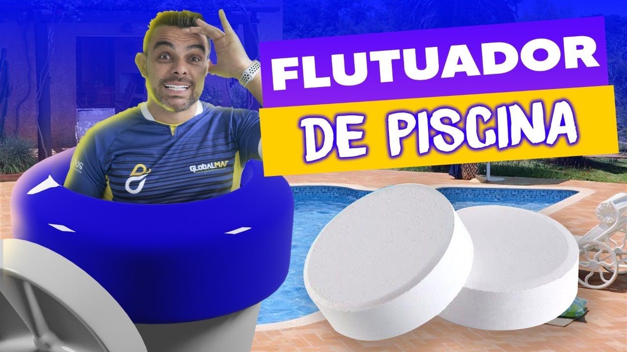 Flutuador Clorador Margarida Para Piscina! Vale a Pena? Como Usar?