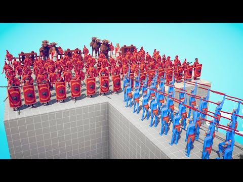 100x ACIENT TEAM 🔥 vs 🏹 200x EVERY RANGED UNITS ARMY / Totally Accurate Battle Simulator ( TABS )