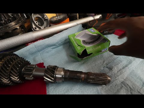 Repairing E153 Input Shaft With SKF Speedi Seal