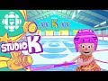 Cottonball Purrtends Hockey Player