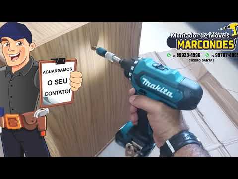 MARCONDES MONTADOR ... PARAFUSADEIRA MAKITA 12v