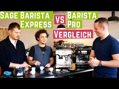 Vergleich Sage Barista Express und Sage Barista Pro | Machen 150 € mehr Sinn?