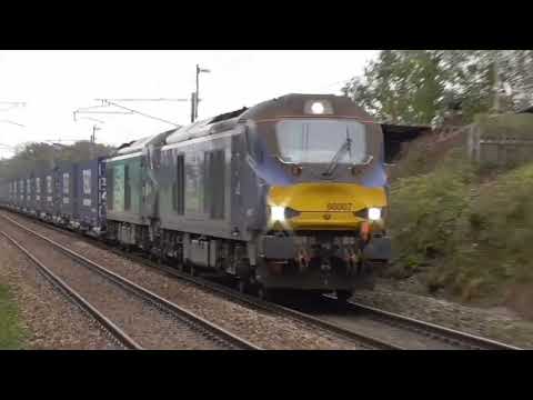 68007/68002 4z43 Tesco and 68017/68005 4z27 Modal,  Sat. 5th November 2022