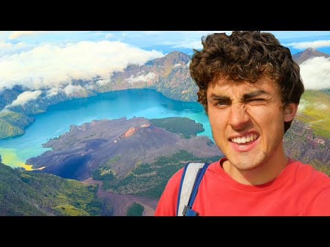 Climbing an Insane Active Volcano in Indonesia