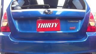 preview picture of video 'Subaru Forester StiVersion (SG9) Exhaust sound'