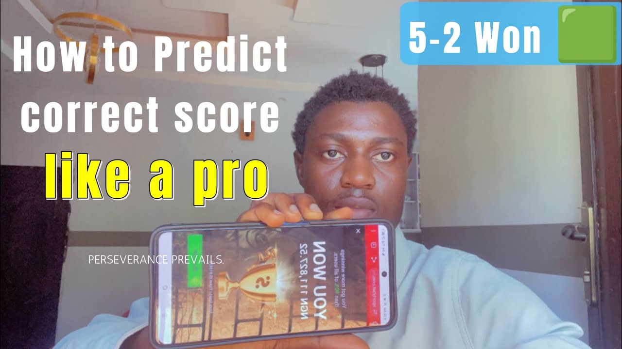 How to predict correct score like a pro #bettingtips