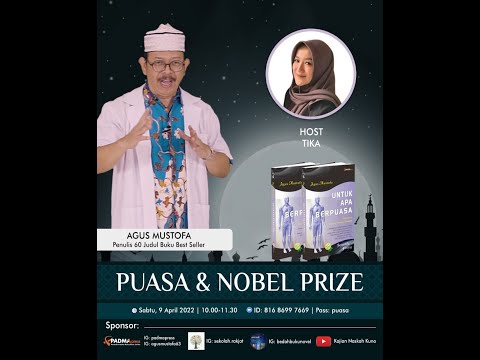 Bedah Buku Agus Mustofa #13 | Puasa dan Nobel Prize