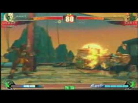 SF4:Hanamaruki (Sa) vs Sabin (Dh) - TRF 04-09-2009