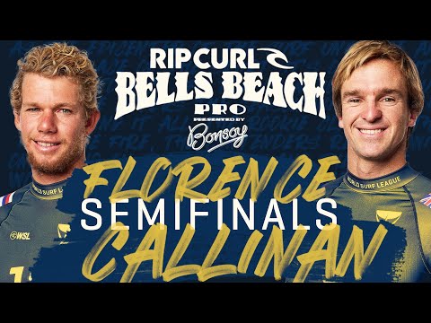 John John Florence vs Ryan Callinan | Rip Curl Pro Bells Beach - Semifinals Heat Replay