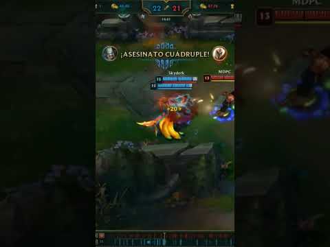 Pentakill Tryndamere Nightbringer URF #leagueoflegends #sports #gaming