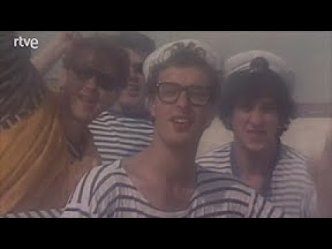 AQUI NO HAY PLAYA (videoclip oficial) - The Refrescos en RockoPop   26 Junio 1989