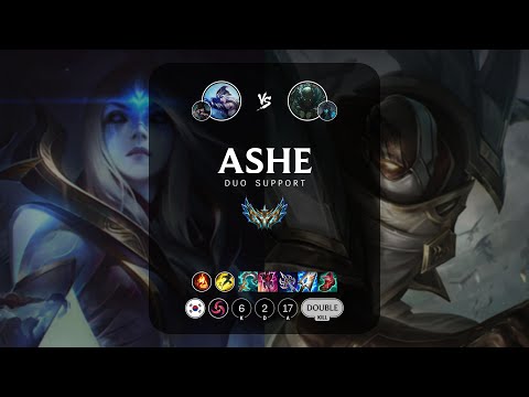 Ashe Support vs Pyke - KR Challenger Patch 12.23