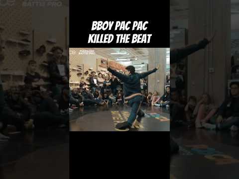 BBOY PAC PAC killed the beat in 2016 Battle pro #shorts #街舞 #bboybattle #breaking