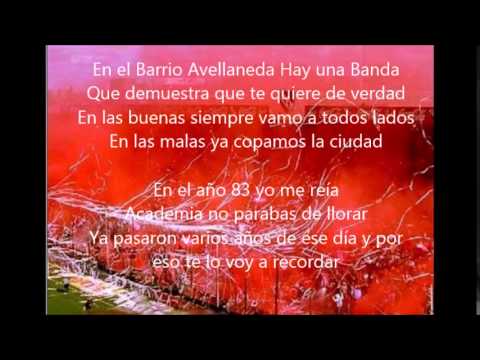 Independiente - En el año 83 yo me reia . Letra