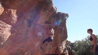 Video thumbnail: Director's Cunt, 7a+. Rocklands