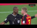 Kevin De Bruyne's reaction when Eden Hazard been fouled (20221123 BELCAN) | WC 2022