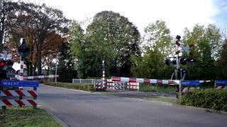 preview picture of video 'Spoorwegovergang Vorden Railroad/ Level Crossing'