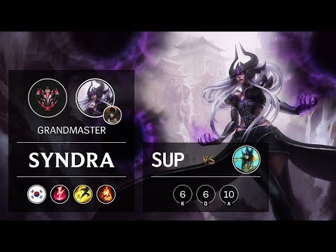 Syndra Support vs Nami - KR Grandmaster Patch 9.20