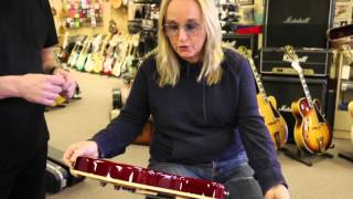 Video thumbnail for Melissa Etheridge Memorabilia Hamer Duo Tone Guitar by Normans Rare Guitars