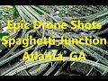 Aerial View Of Spaghetti Junction Atlanta