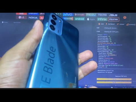 Zte blade v40  8045 Frp Google | unlock Tool : SPRD | Zte V20 V30 V10 V10 V50