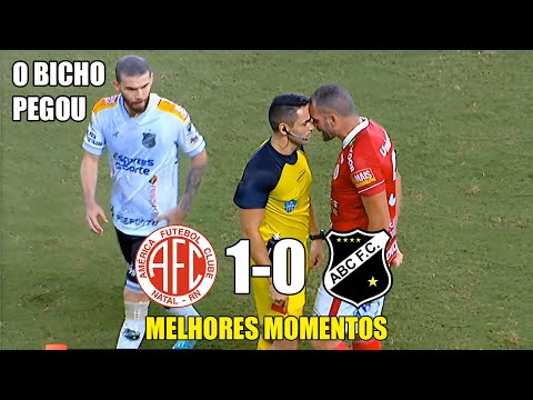 América-RN 1 x 0 ABC - Highlights - Potiguar Final 2023, first leg