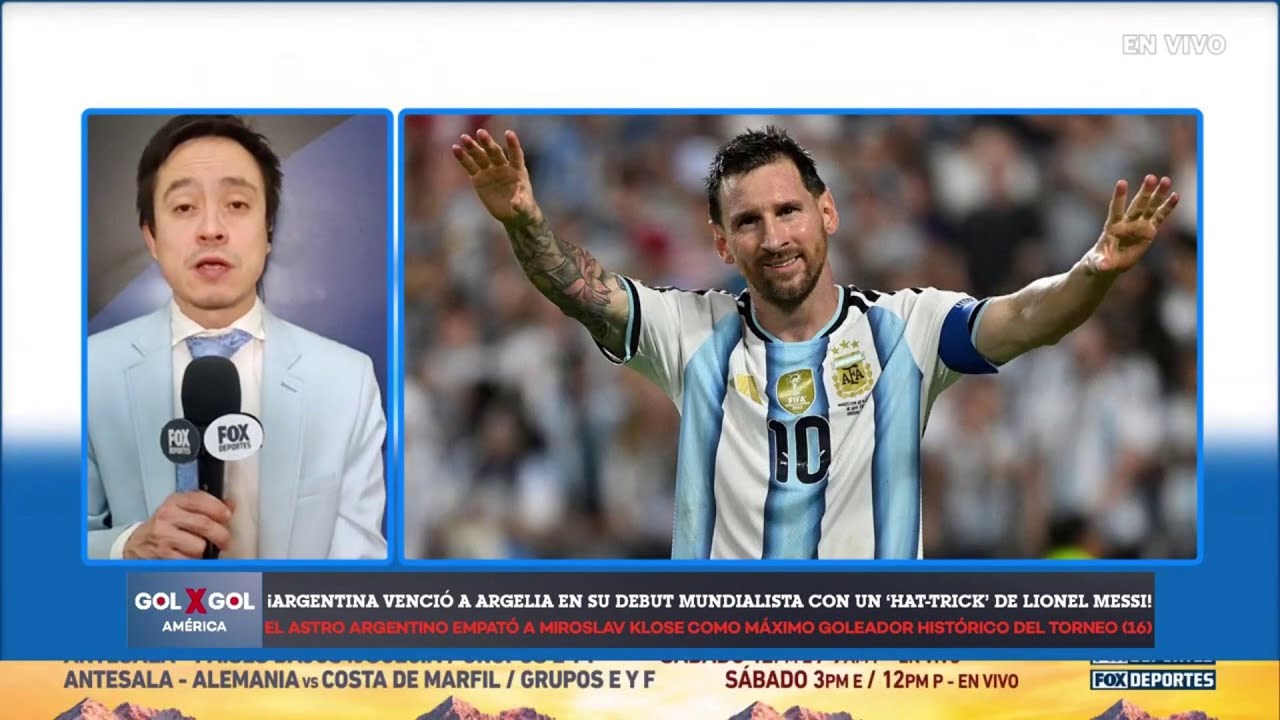 🔥 ARGENTINA 3-0 ARGELIA | Goleada con tres goles de Lionel Messi que ilusiona | GolXGol