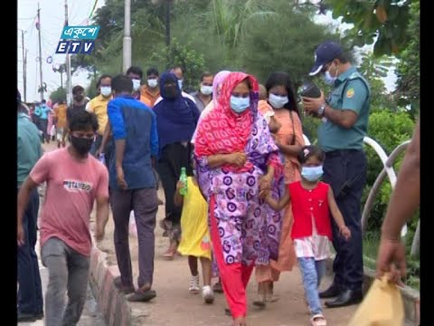 লকডাউনের সময়সীমা আরো ৫ দিন বাড়লেও থামেনি ঢাকামুখী জনস্রোত