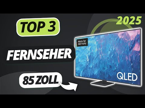 Der beste 85 ZOLL FERNSEHER 2025 | TOP 3 TVs im Vergleich